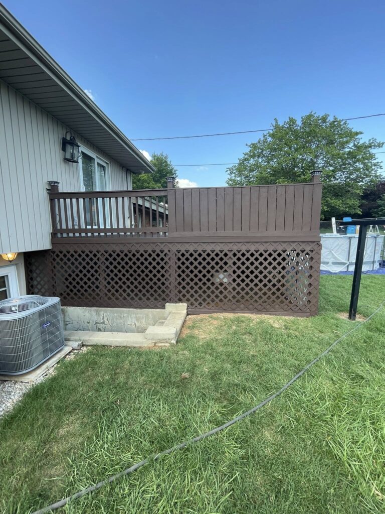 Finished home improvement project photo