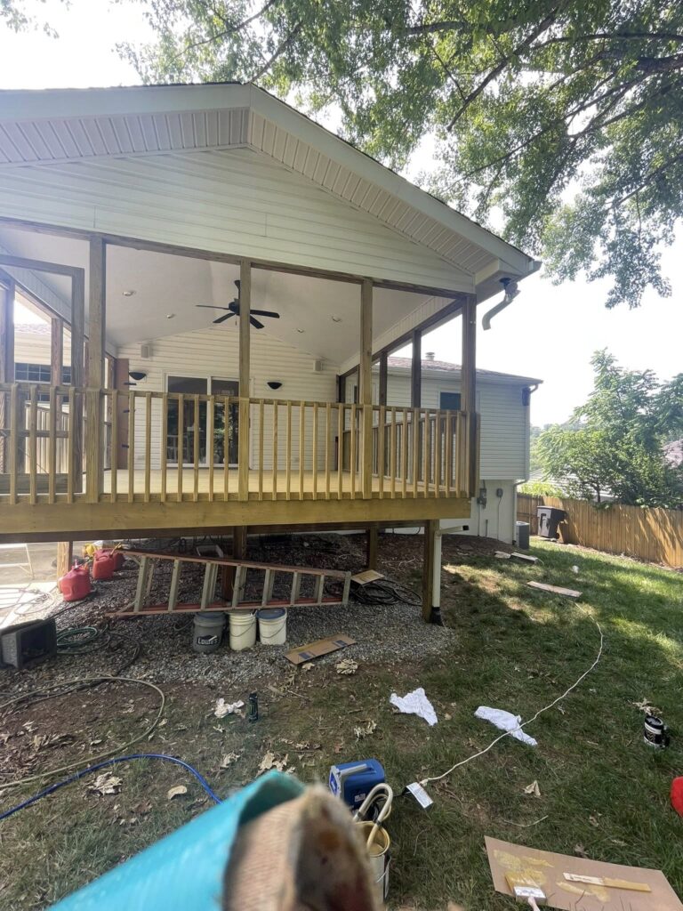 Finished home improvement project photo