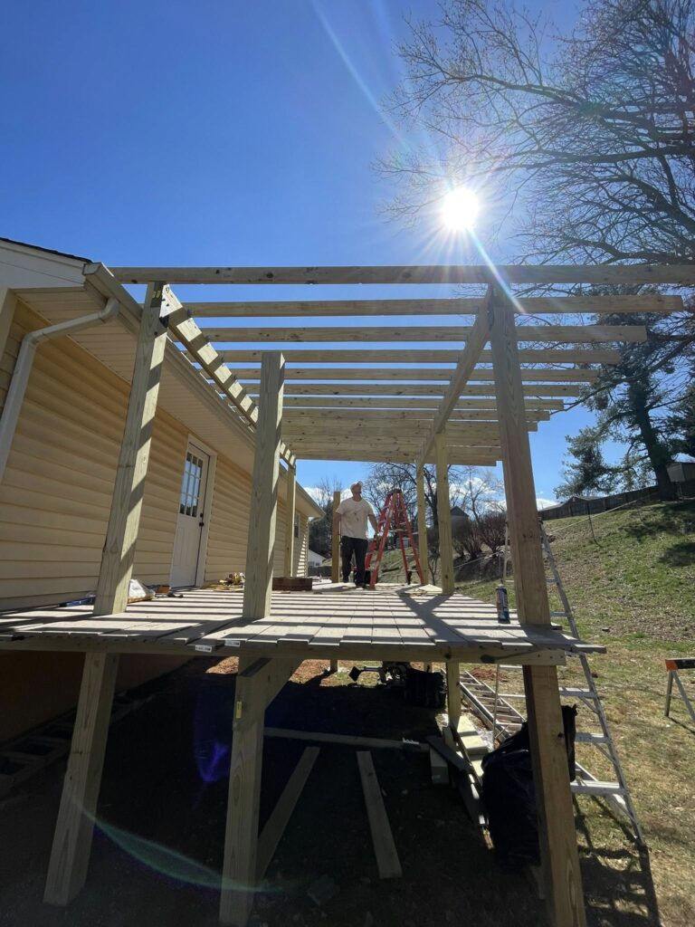 Finished home improvement project photo